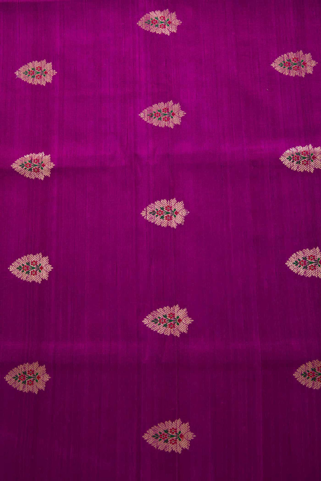 Violet Raw Silk Dress Material