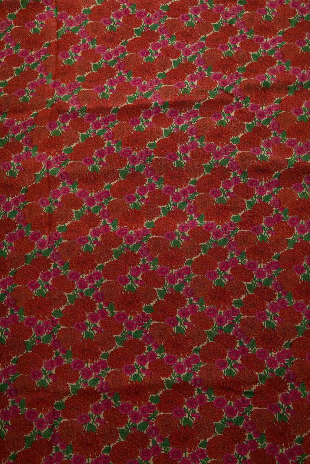 Maroon Chanderi Silk Dress Material