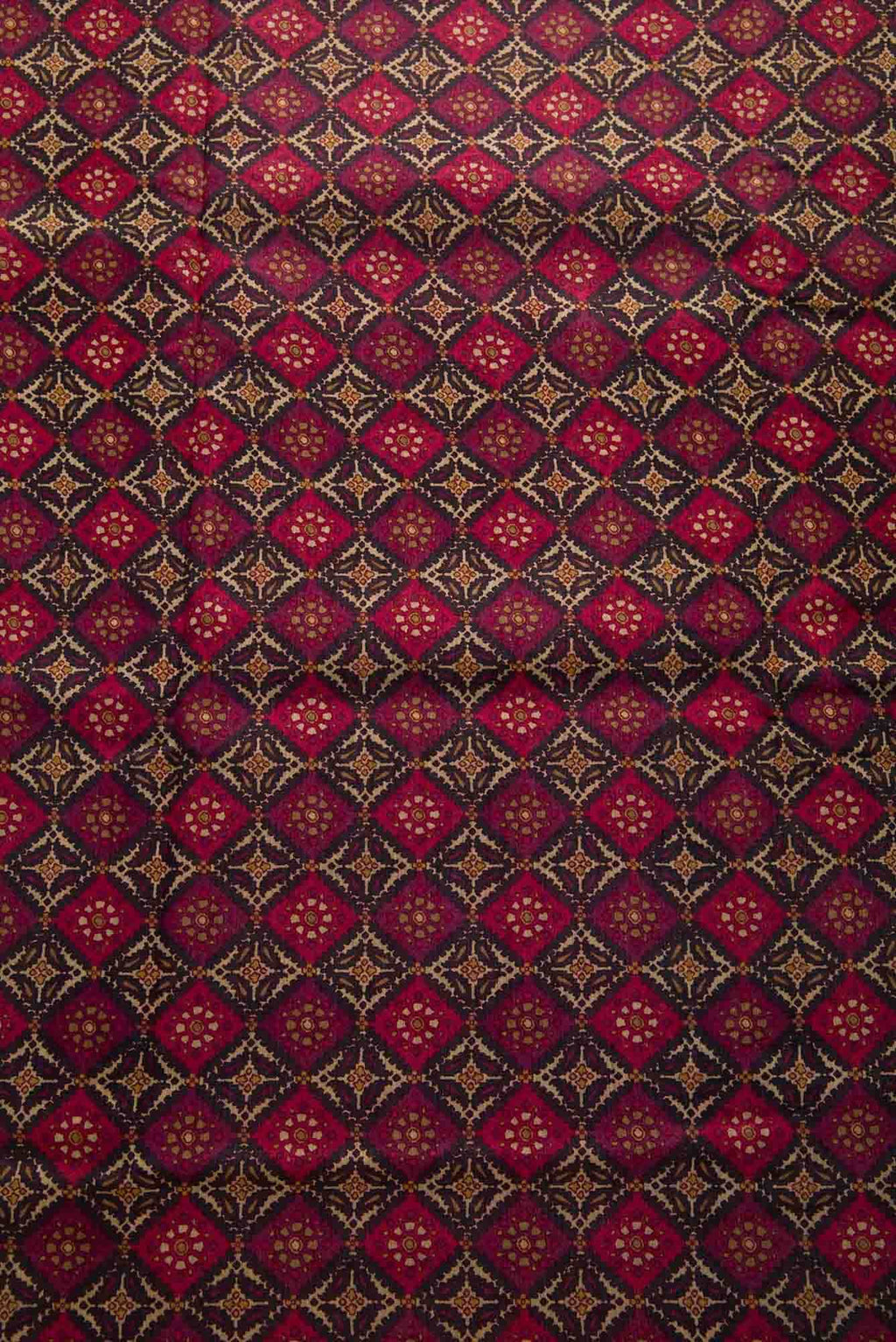 Purple Tussar Silk Dress Material