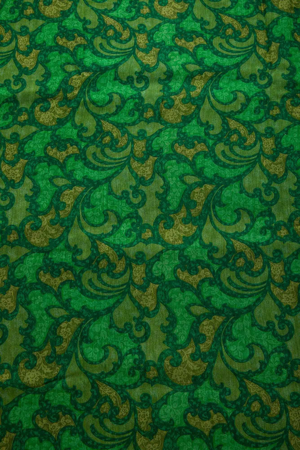 Green Tussar Silk Dress Material