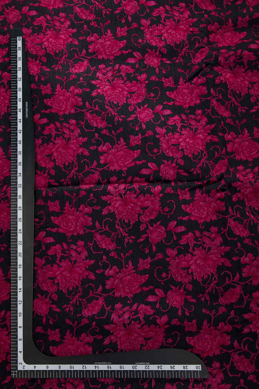 Black Tussar Silk Dress Material