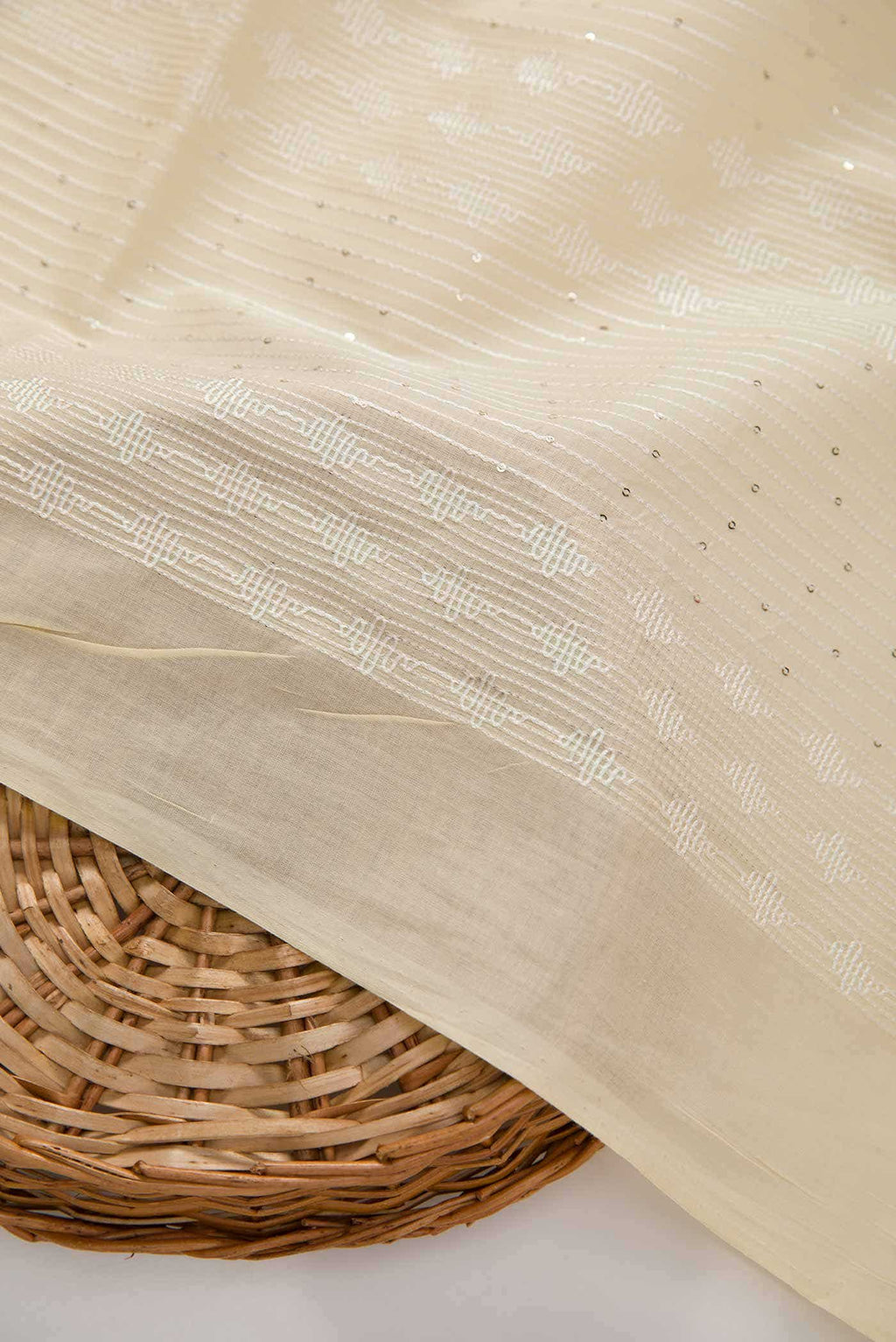 Sandal Chanderi Silk Dress Material
