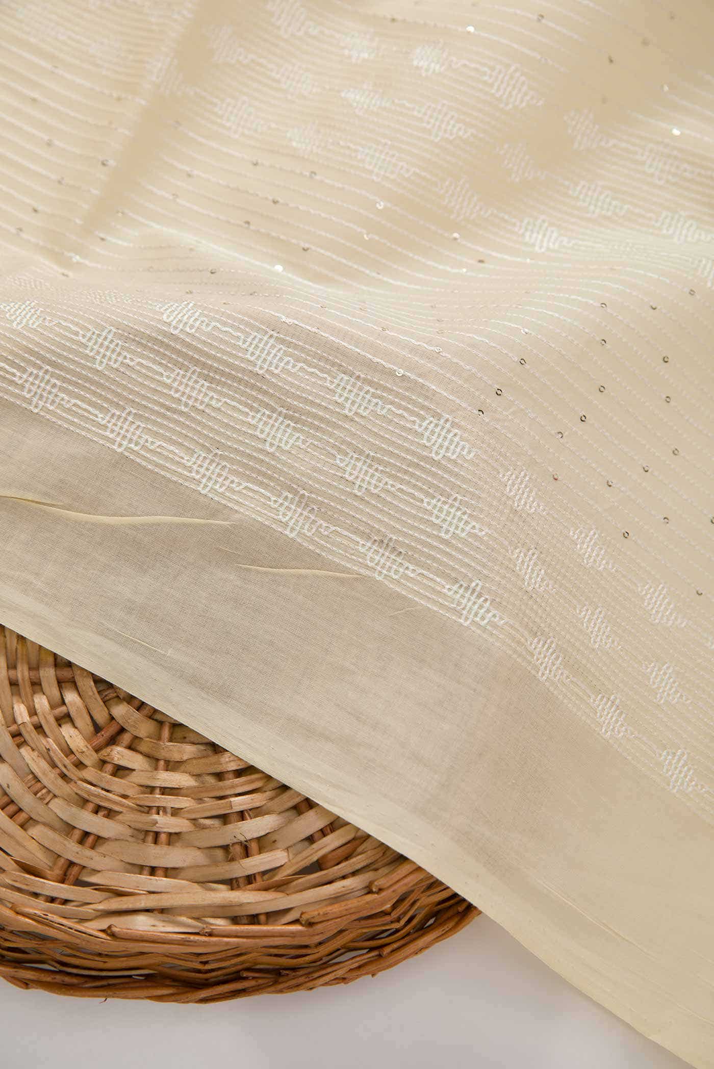 Sandal Chanderi Silk Dress Material