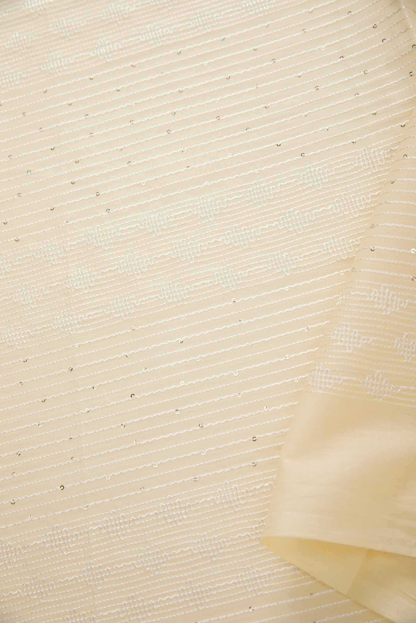 Sandal Chanderi Silk Dress Material