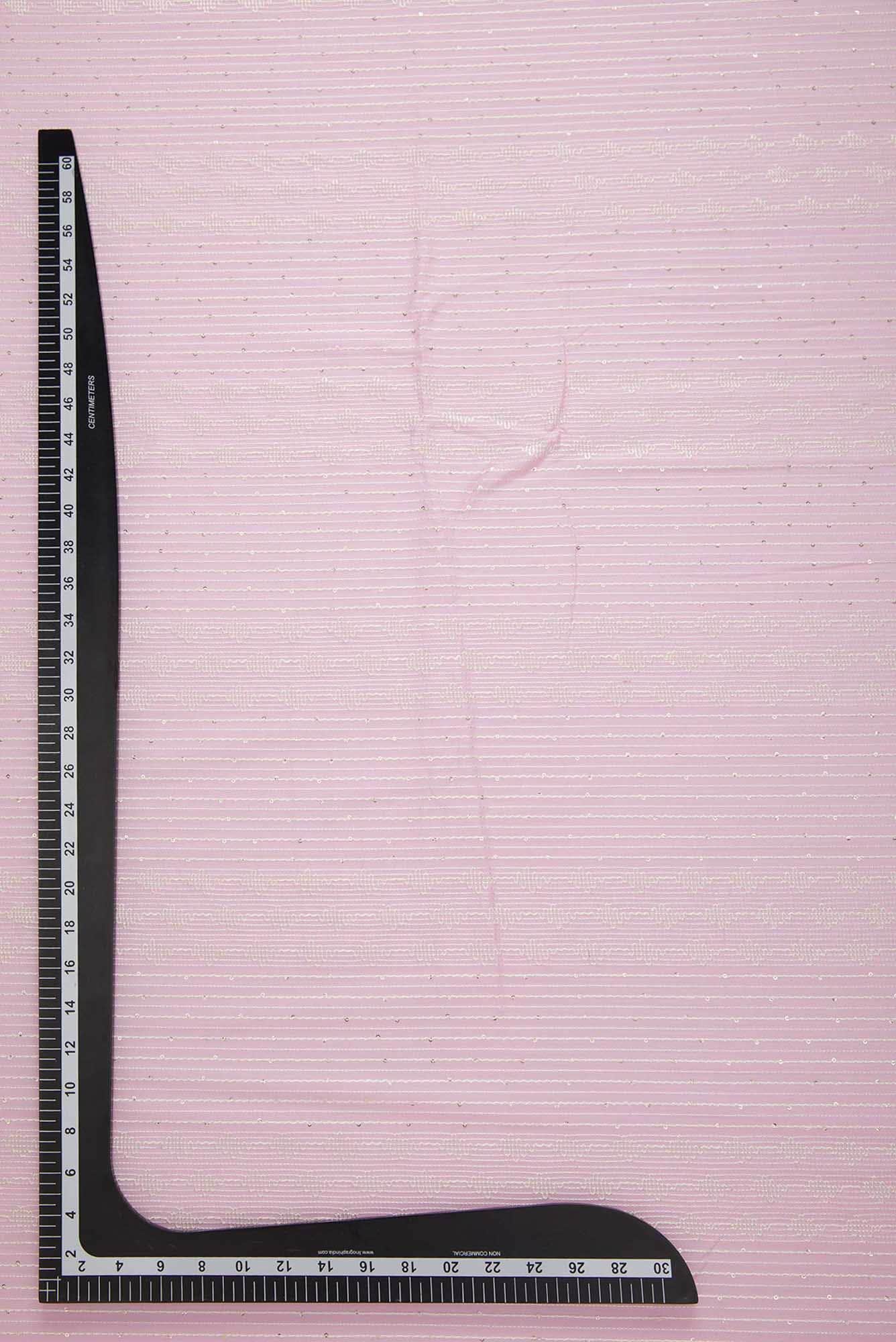 Pink Cotton Dress Material
