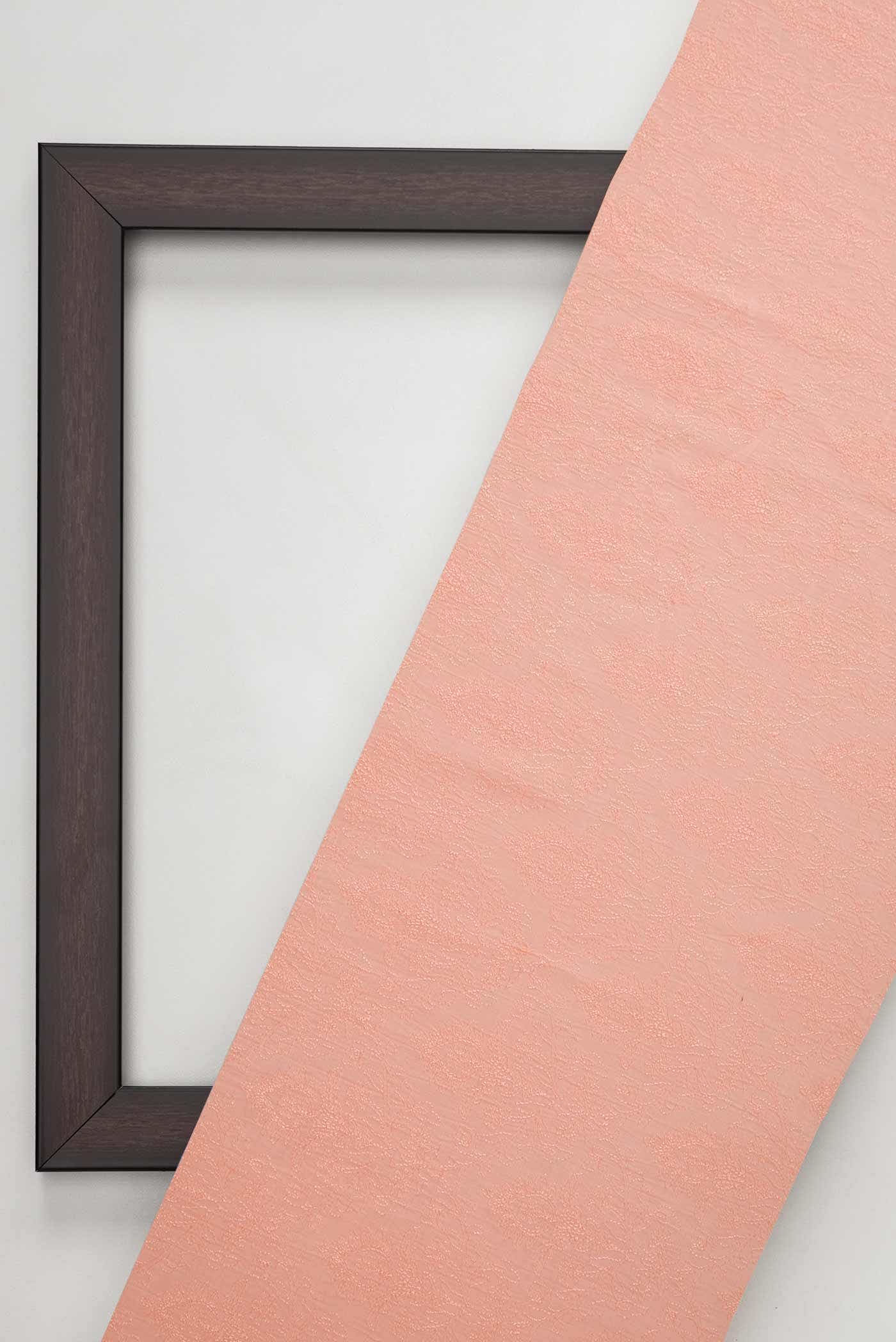Peach Tussar Silk Dress Material