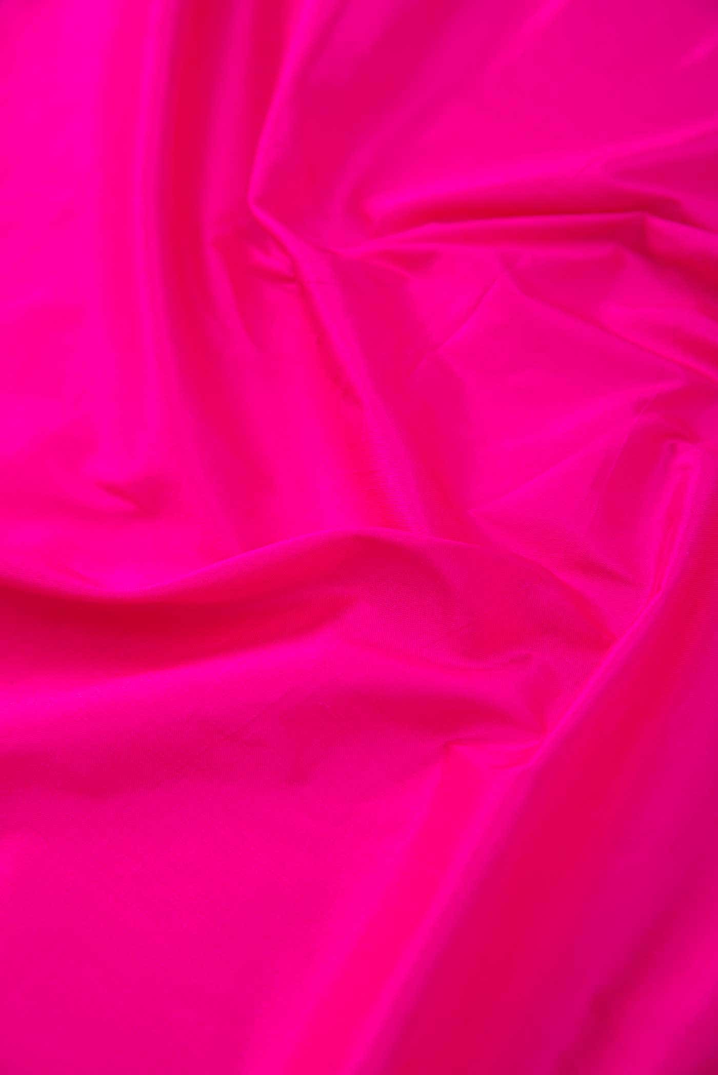 Pink Kanchipuram Silk Dress Material