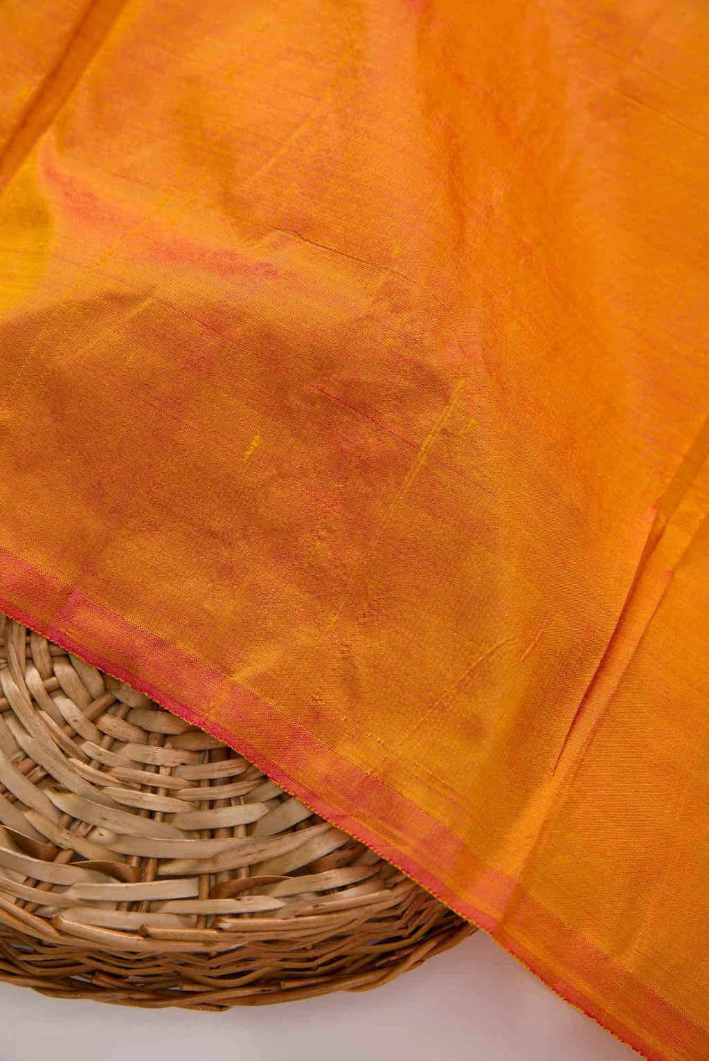 Mustard Kanchipuram Silk Dress Material