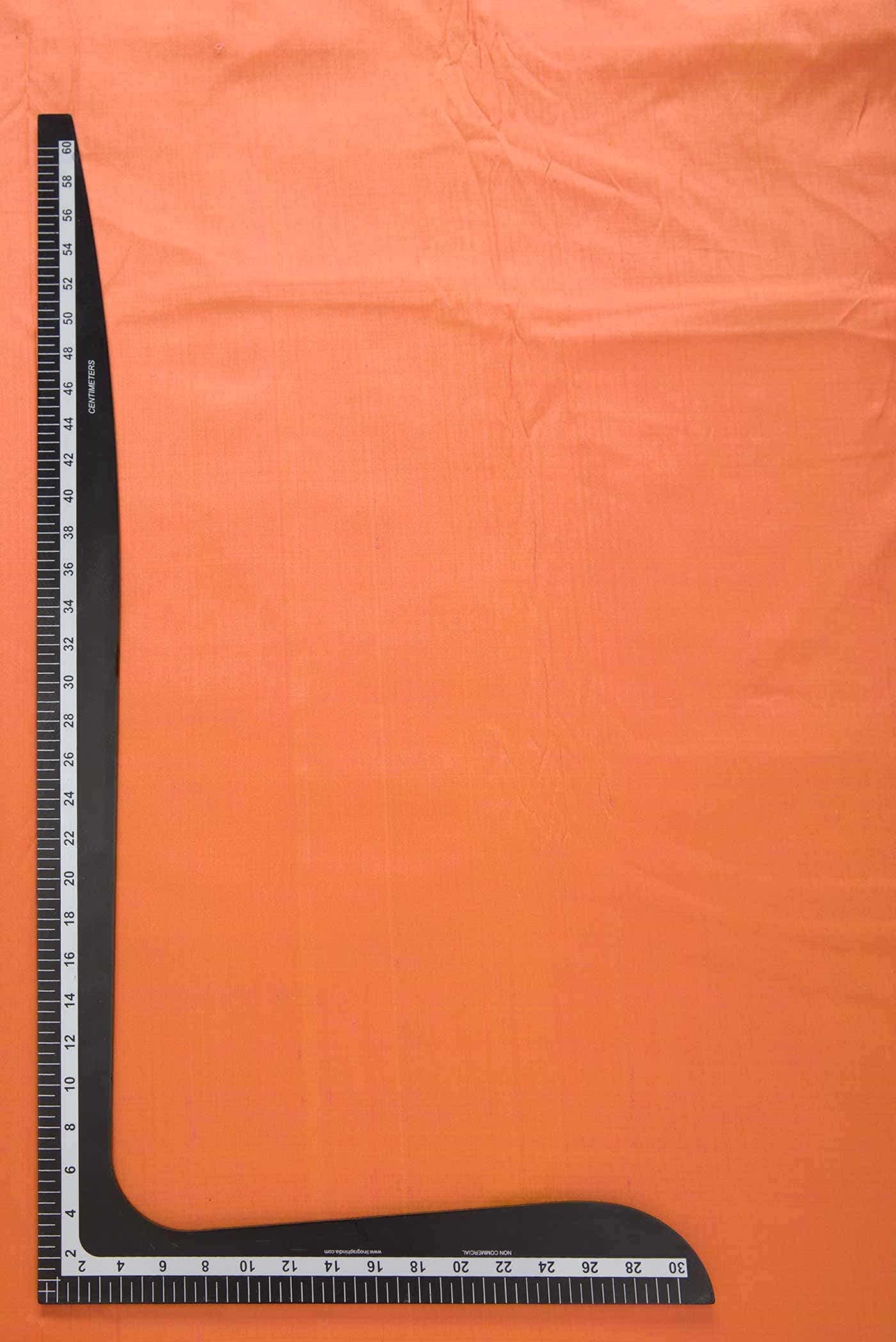 Peach Kanchipuram Silk Dress Material