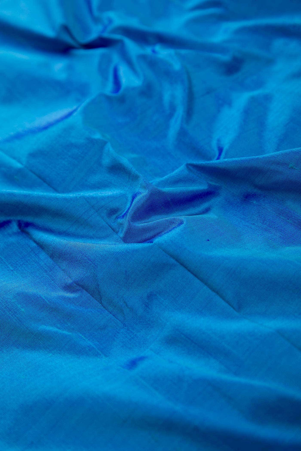 Blue Kanchipuram Silk Dress Material