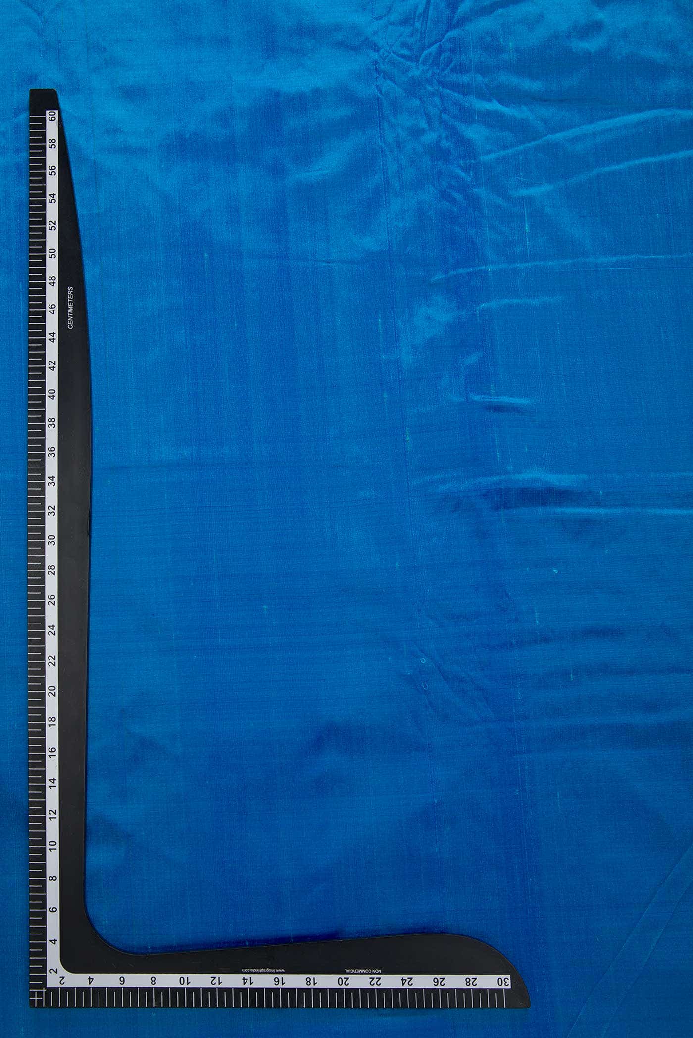 Blue Kanchipuram Silk Dress Material