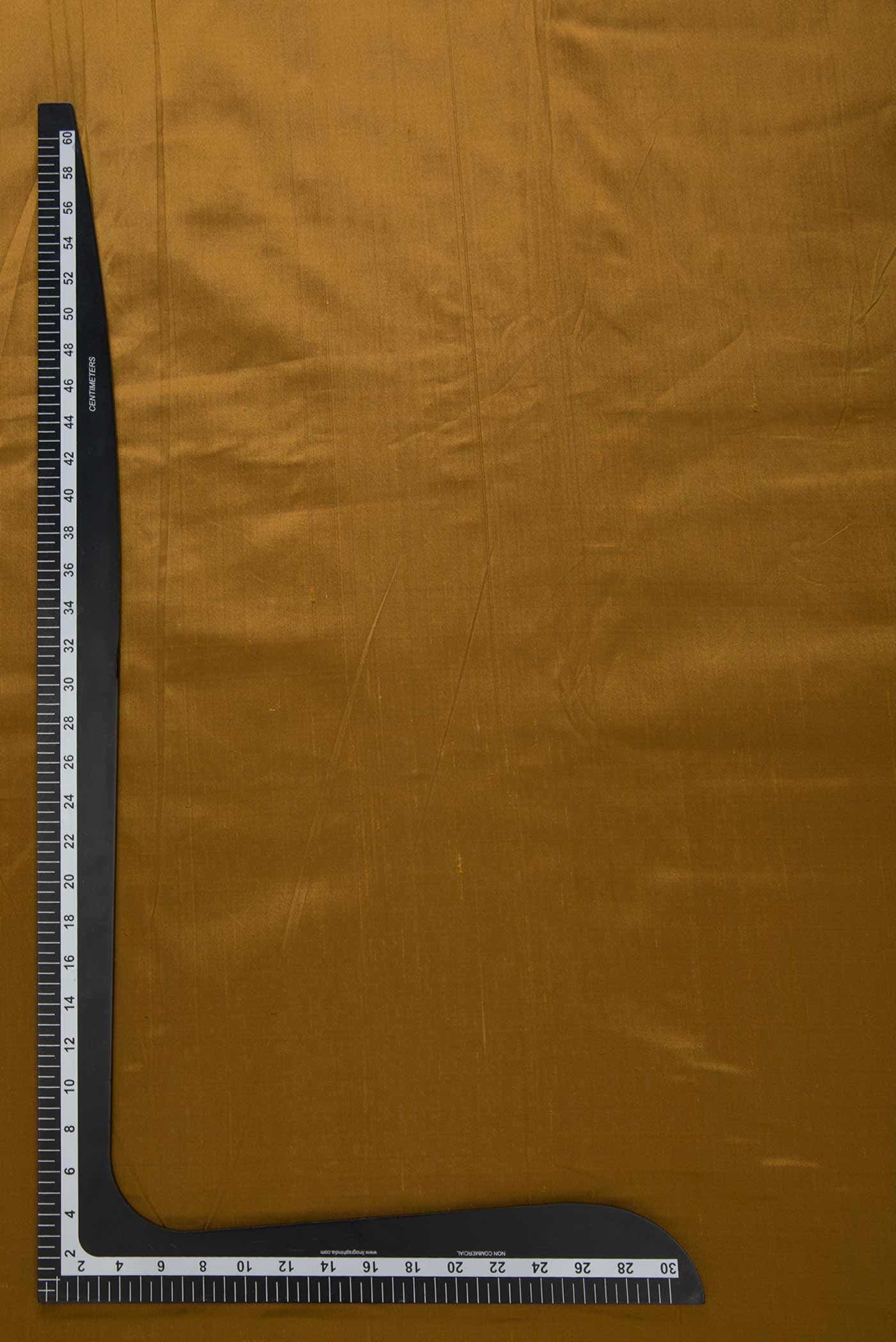 Coffee Brown Kanchipuram Silk Dress Material