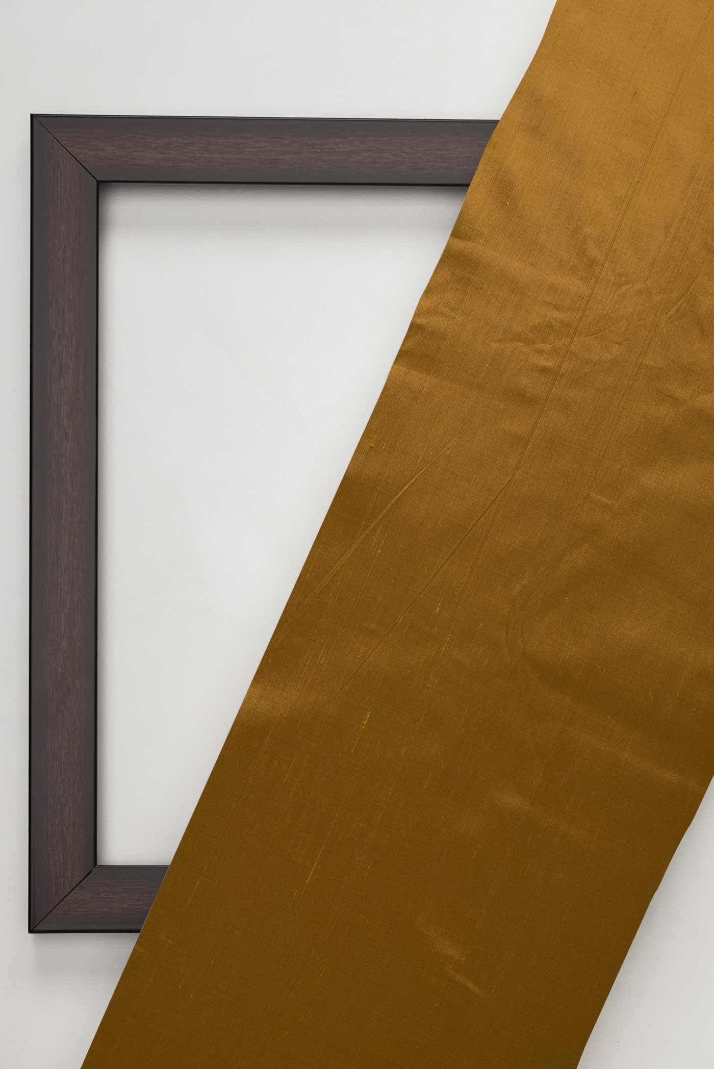 Coffee Brown Kanchipuram Silk Dress Material
