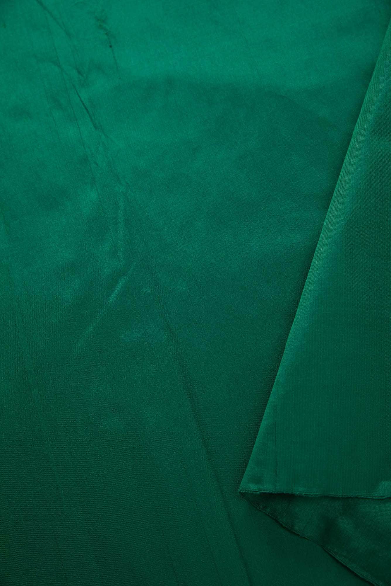 Green Kanchipuram Silk Dress Material