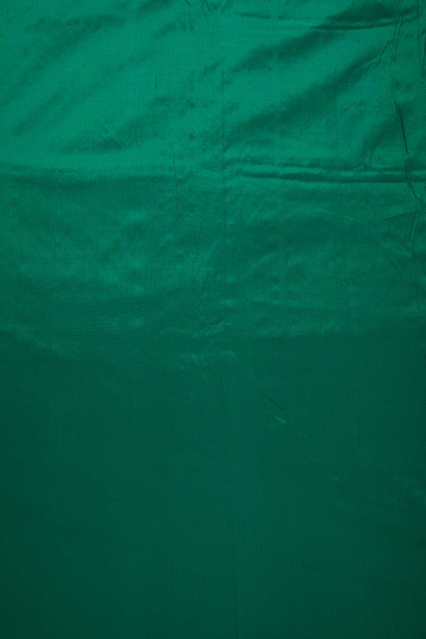 Green Kanchipuram Silk Dress Material