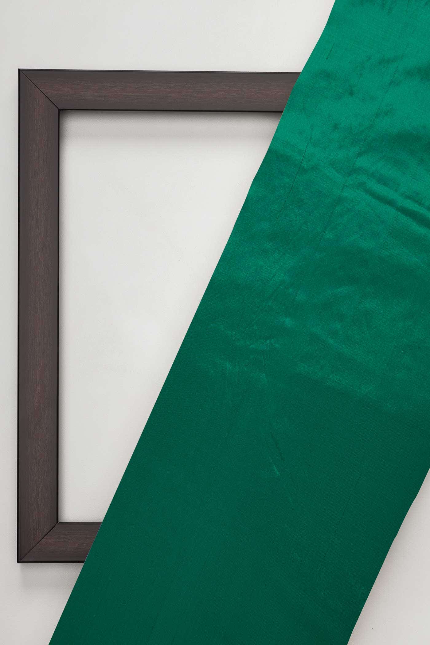 Green Kanchipuram Silk Dress Material