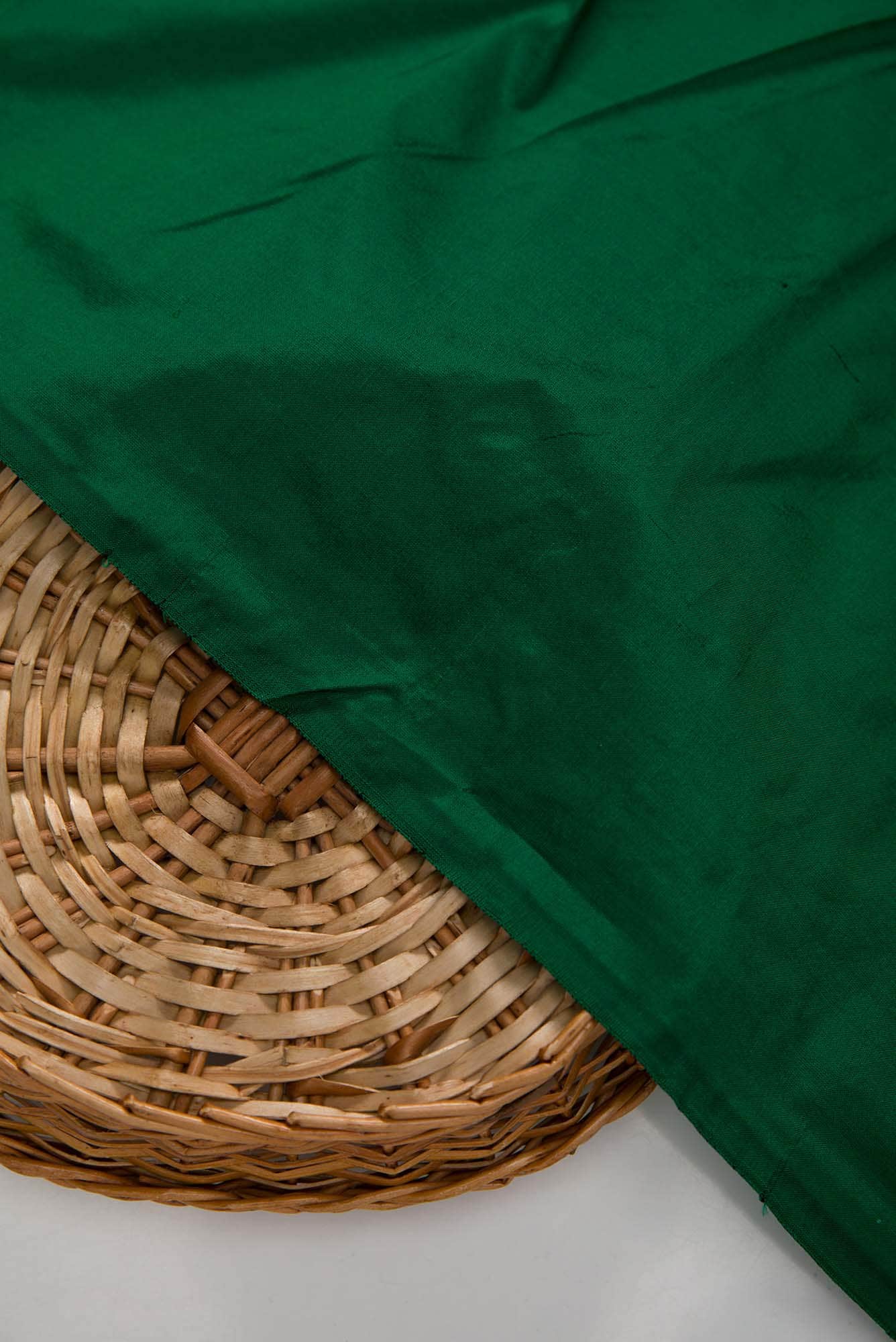 Green Kanchipuram Silk Dress Material