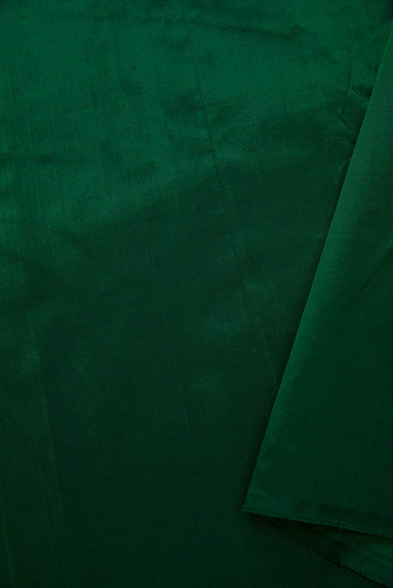 Green Kanchipuram Silk Dress Material
