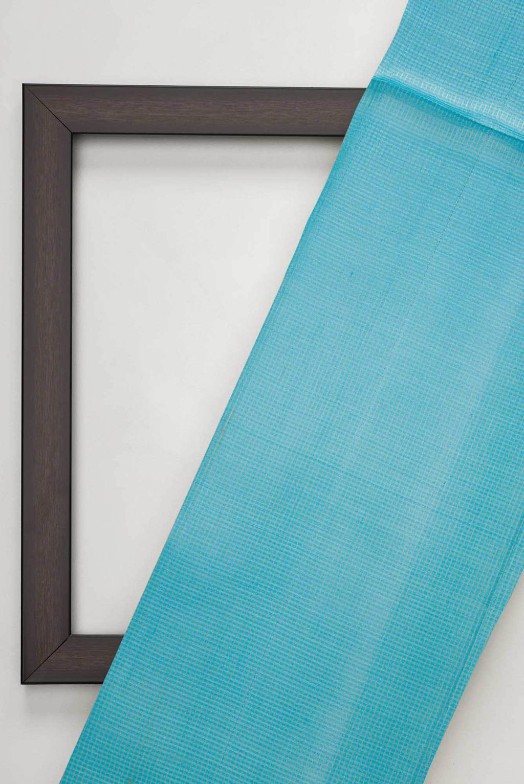 Sky Blue Tussar Silk Dress Material