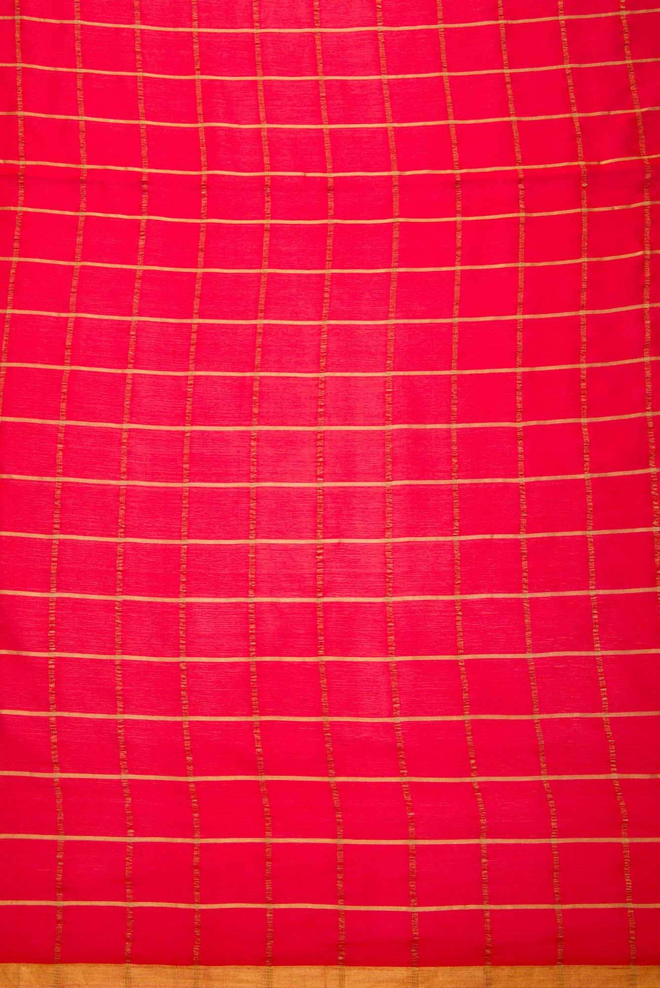 Red Chiffon Dress Material