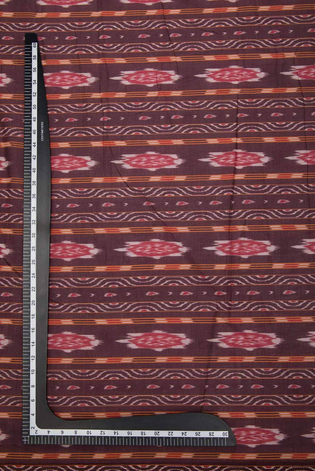 Brown Cotton Dress Material