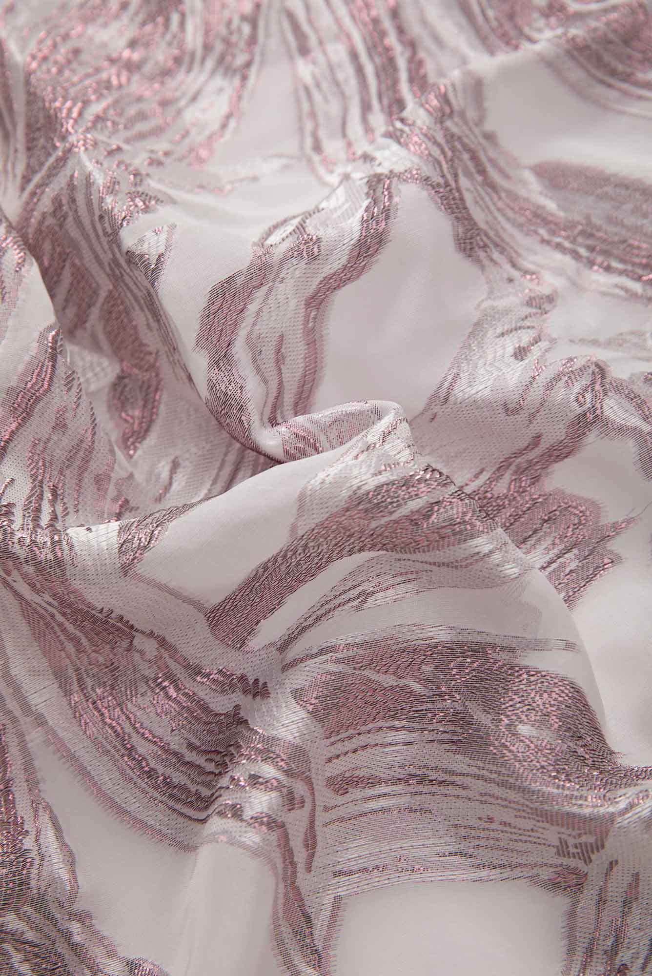 Off White Georgette Dress Material