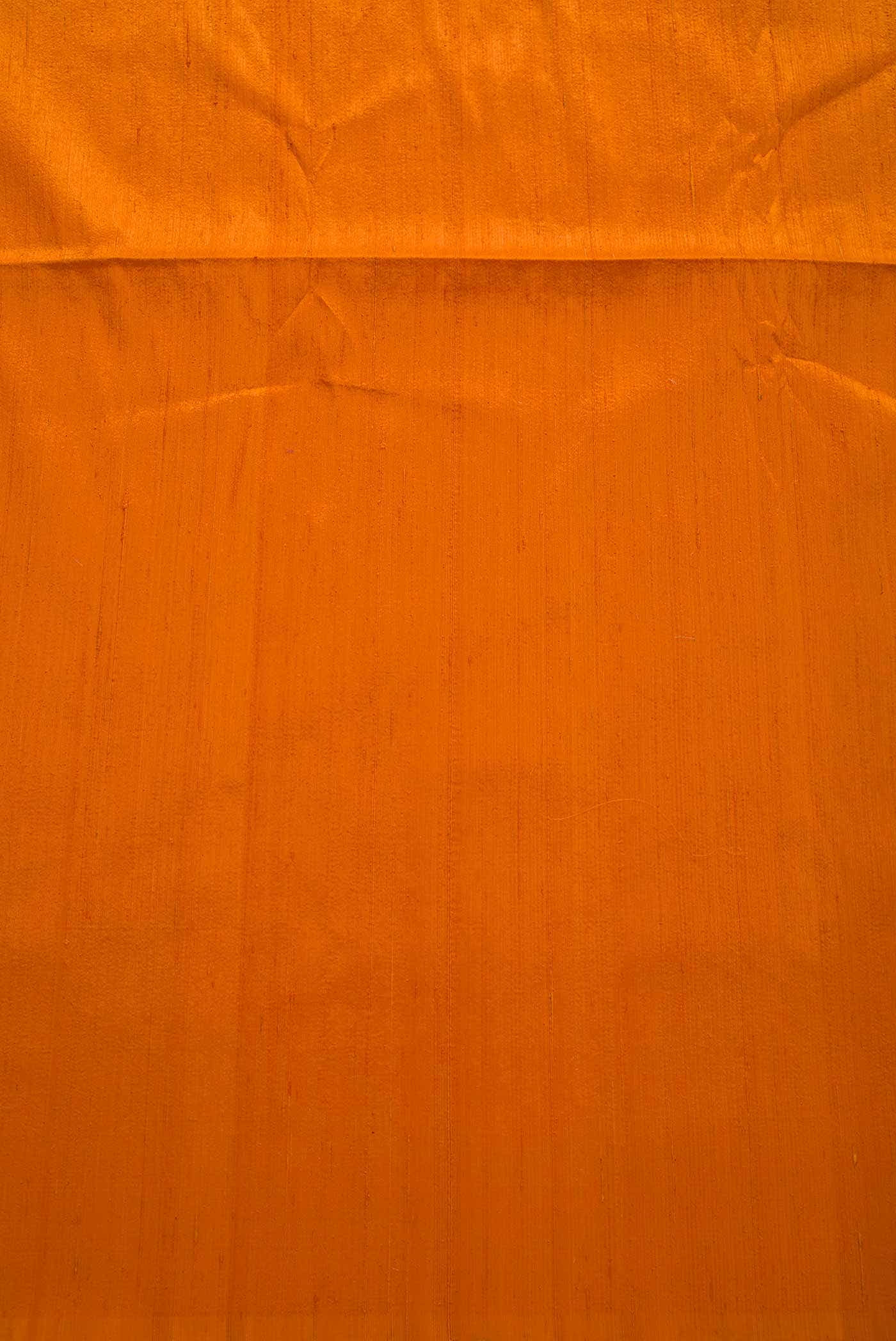 Orange Raw Silk Dress Material