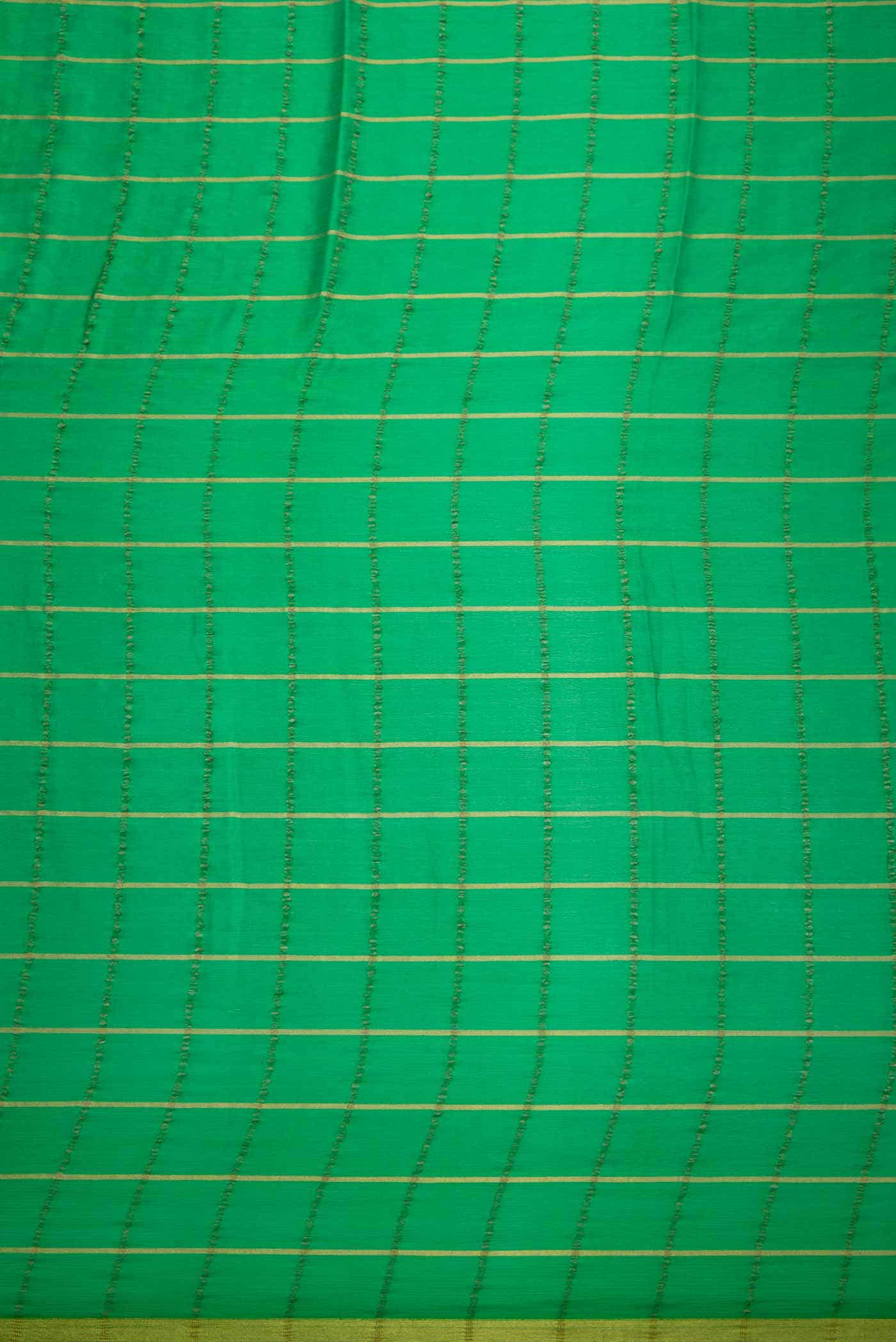 Green Chiffon Dress Material
