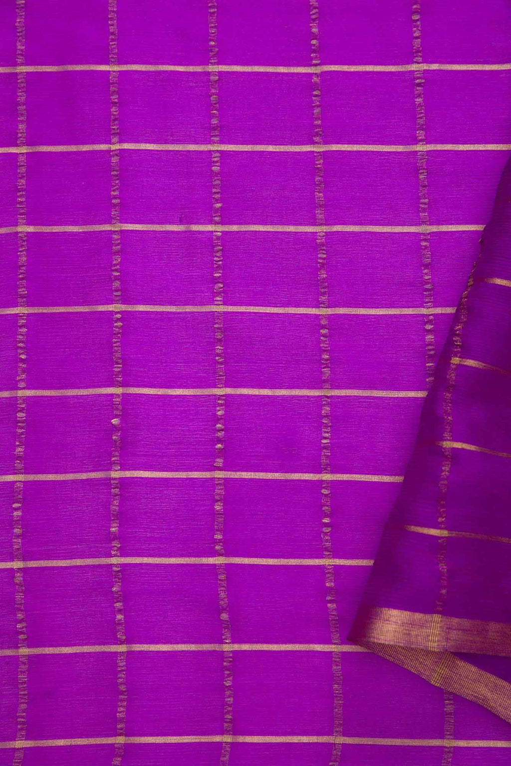 Purple Chiffon Dress Material