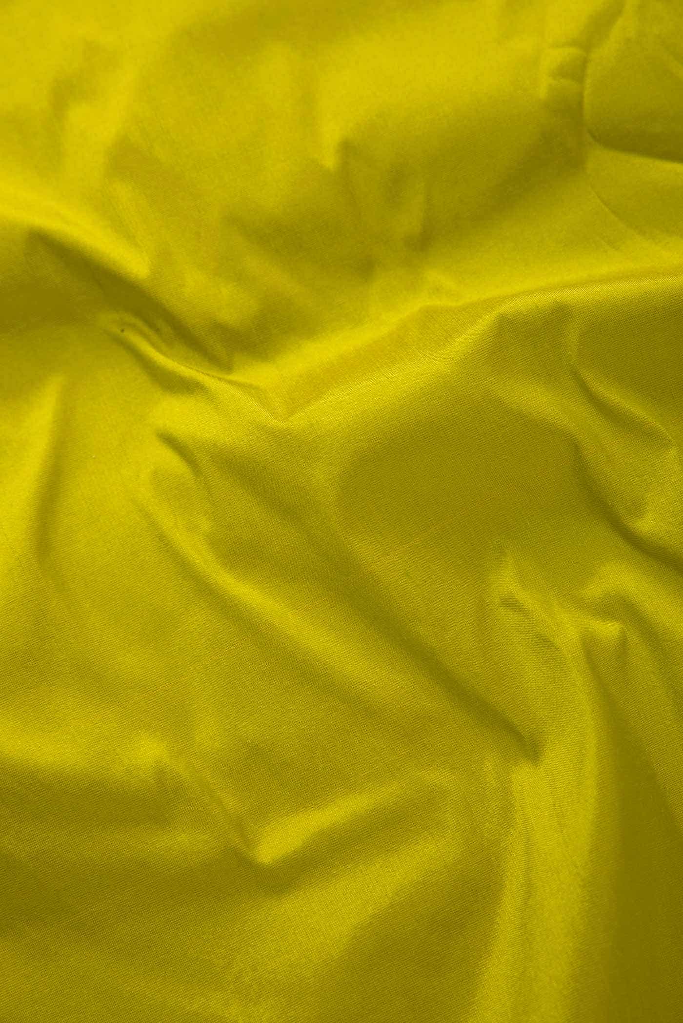 Parrot Green Kanchipuram Silk Dress Material