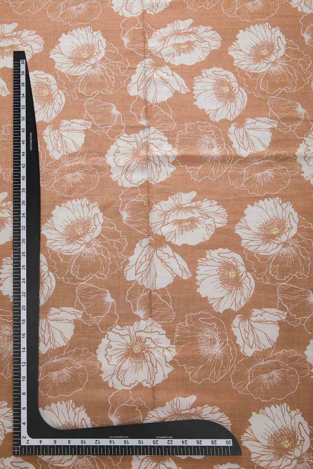 Brown Raw Silk Dress Material