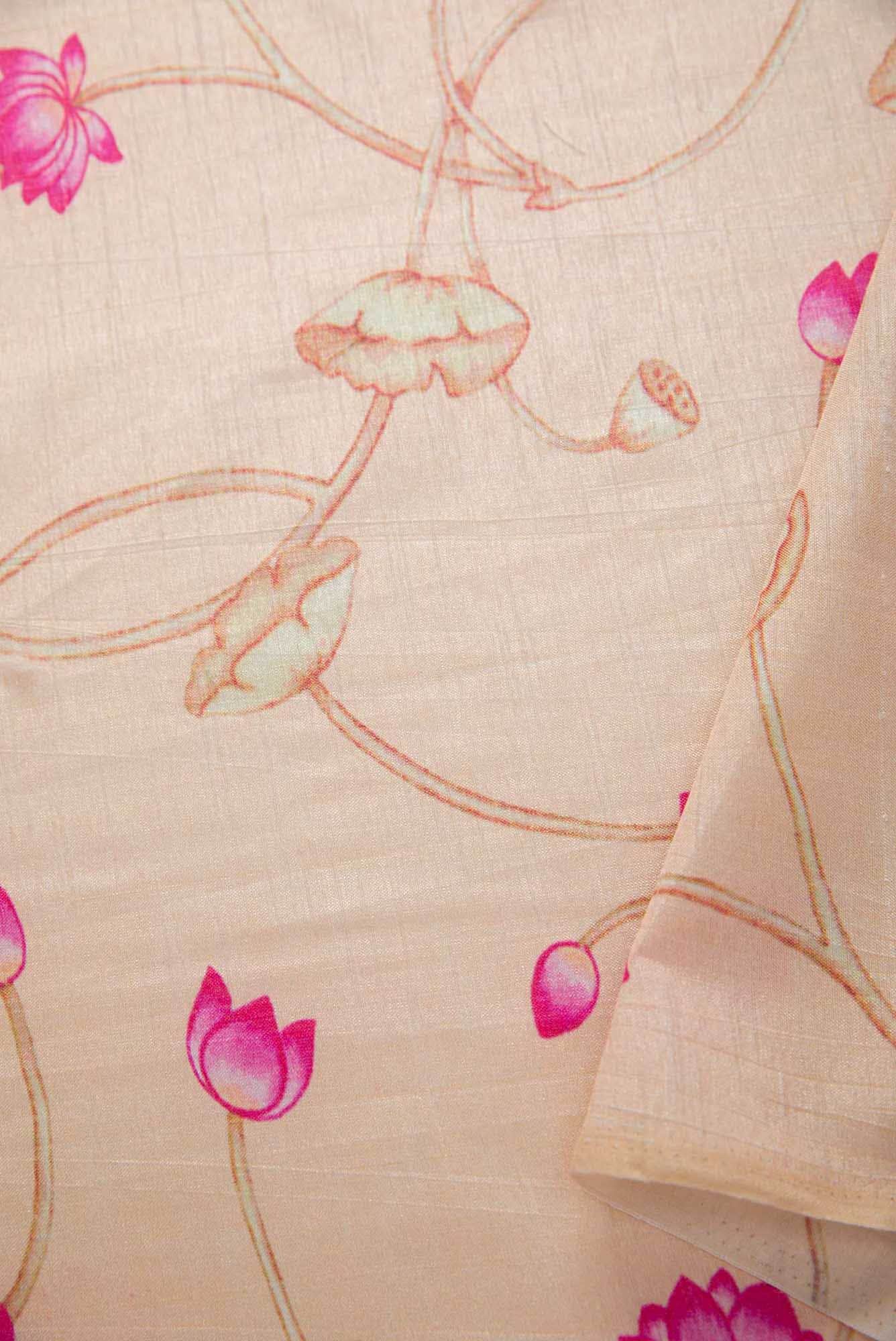 Sandal Raw Silk Dress Material