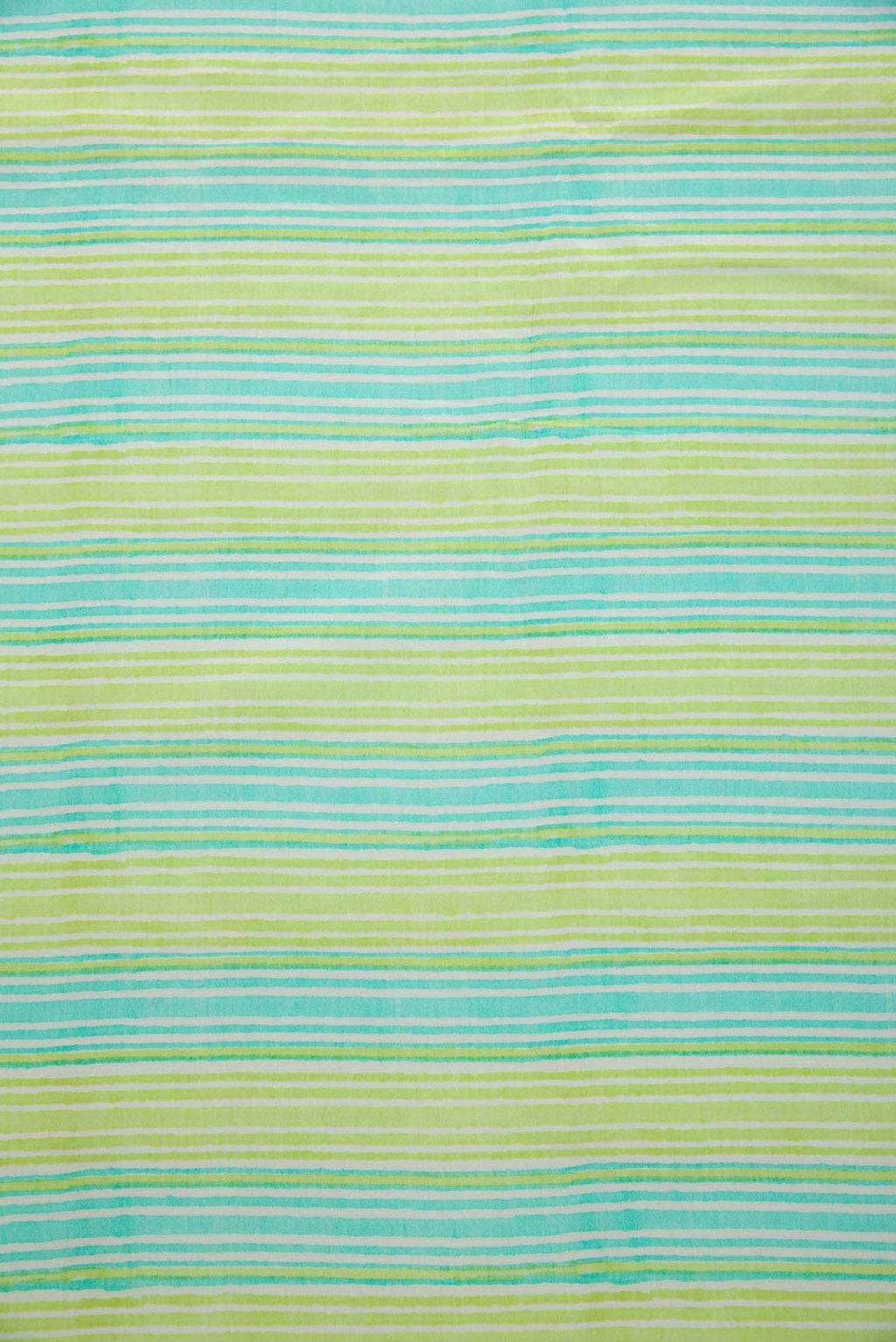 Green and Blue Chanderi Silk Dress Material