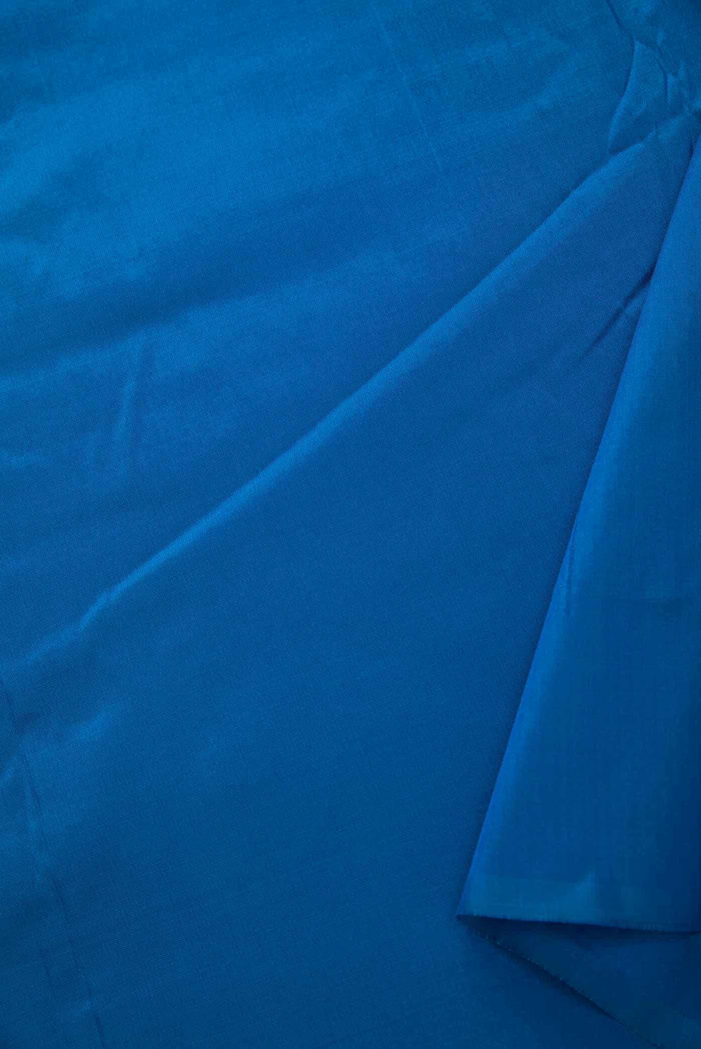 Sky Blue Kanchipuram Silk Dress Material