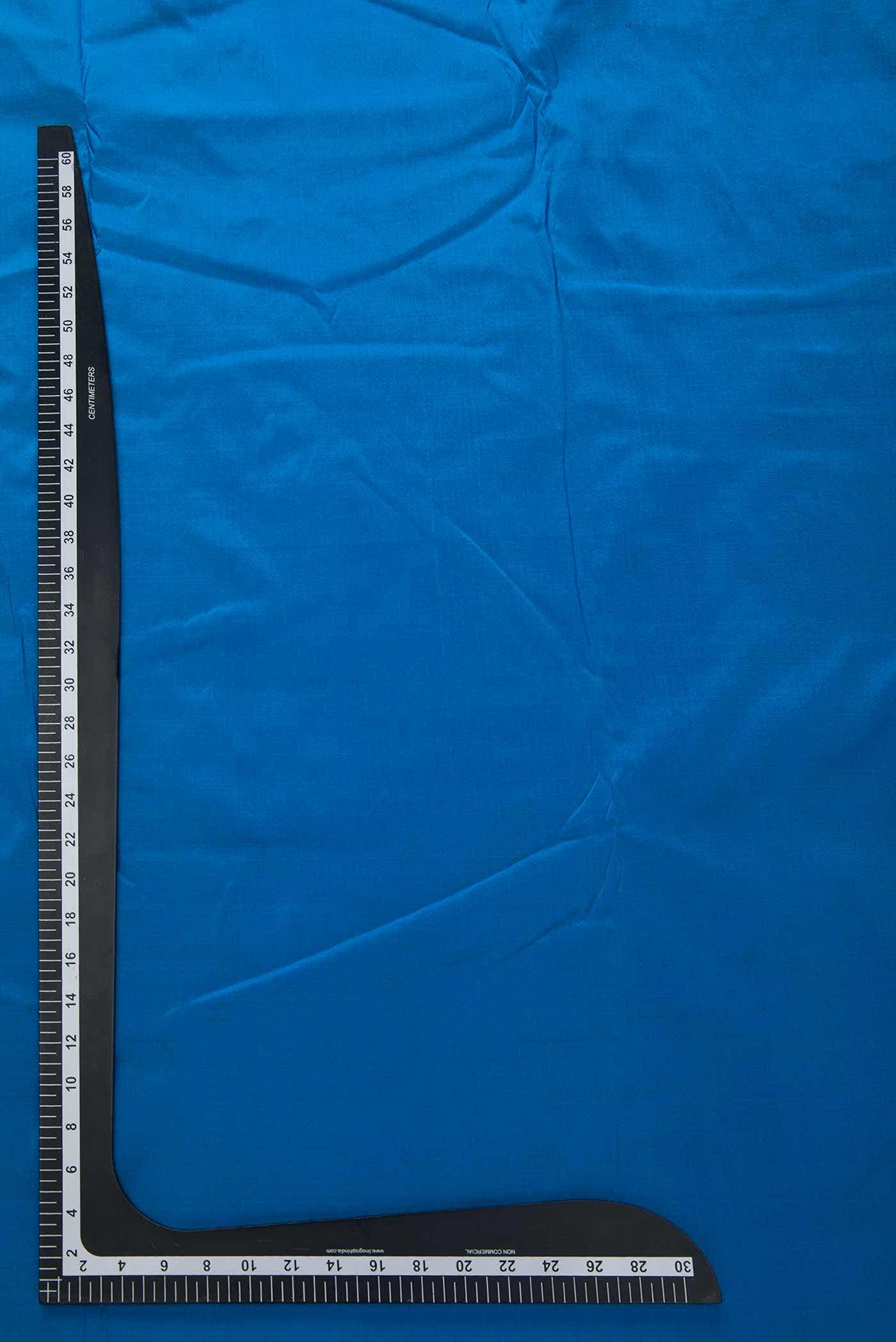 Sky Blue Kanchipuram Silk Dress Material