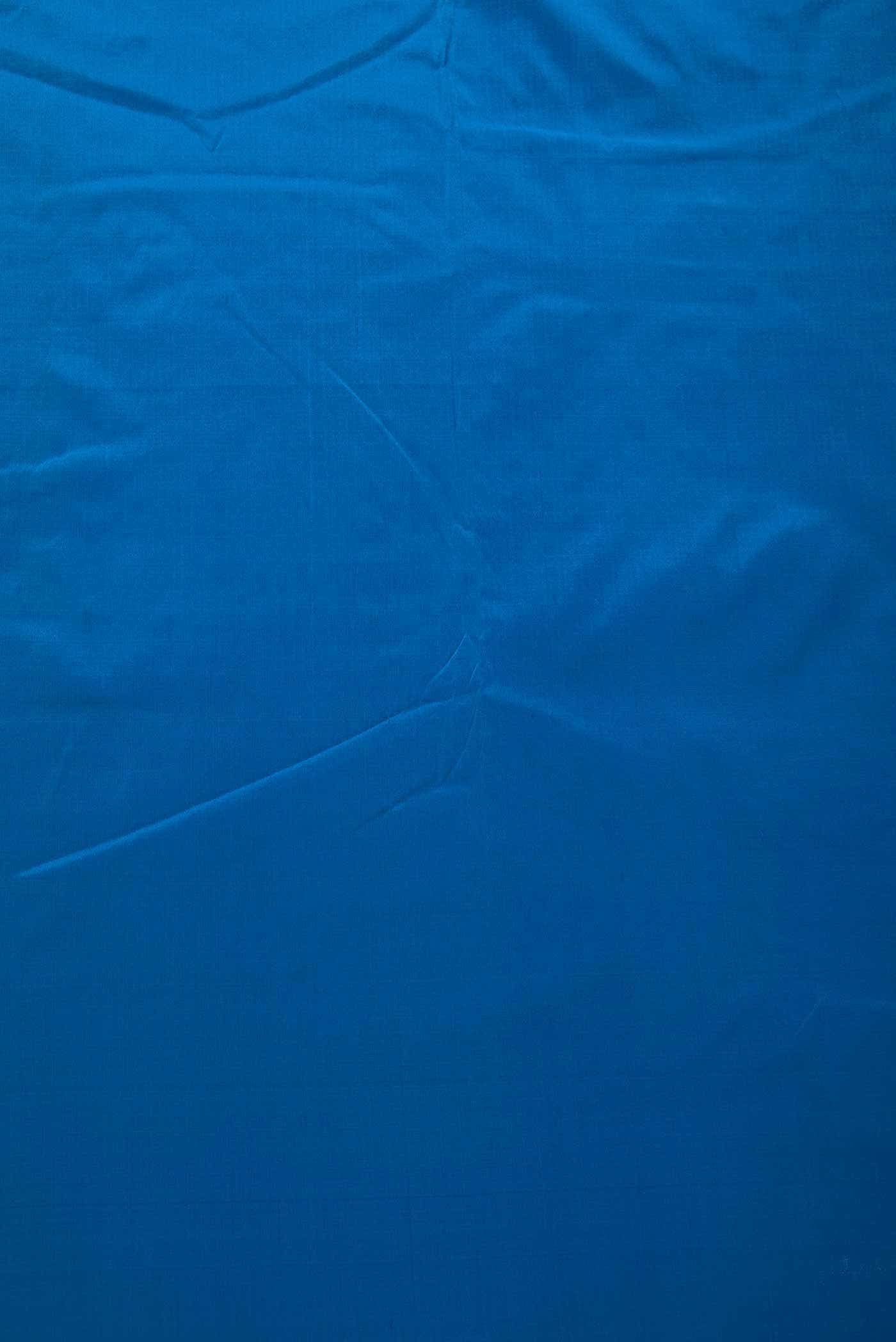 Sky Blue Kanchipuram Silk Dress Material
