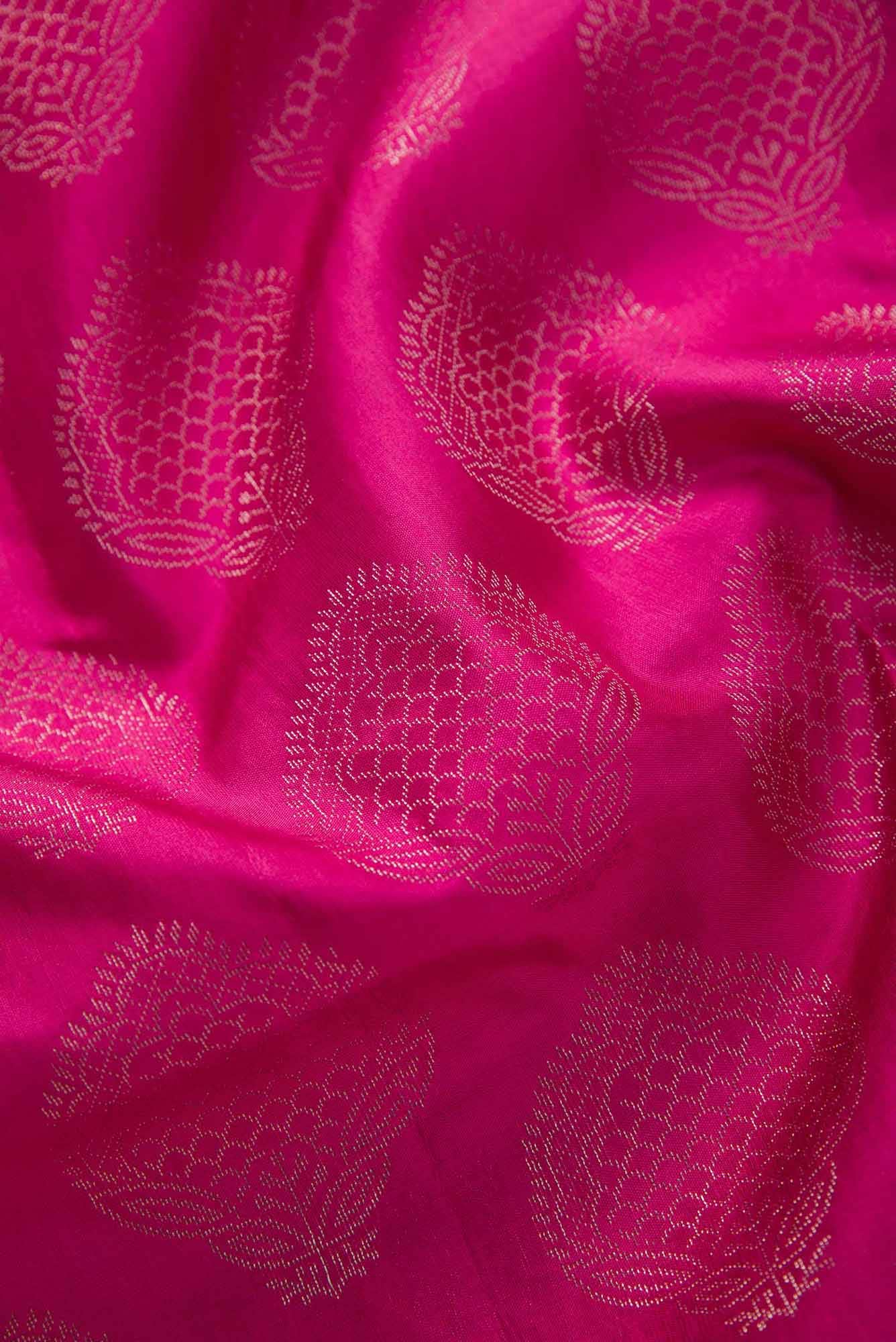 Pink Kanchipuram Silk Dress Material