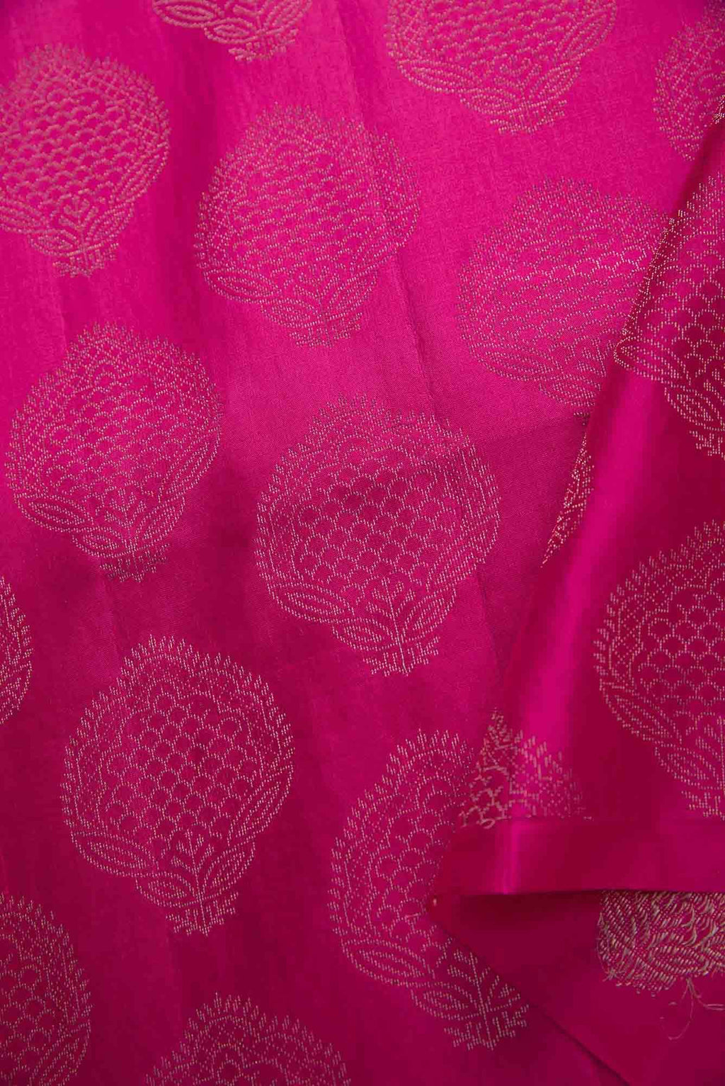 Pink Kanchipuram Silk Dress Material