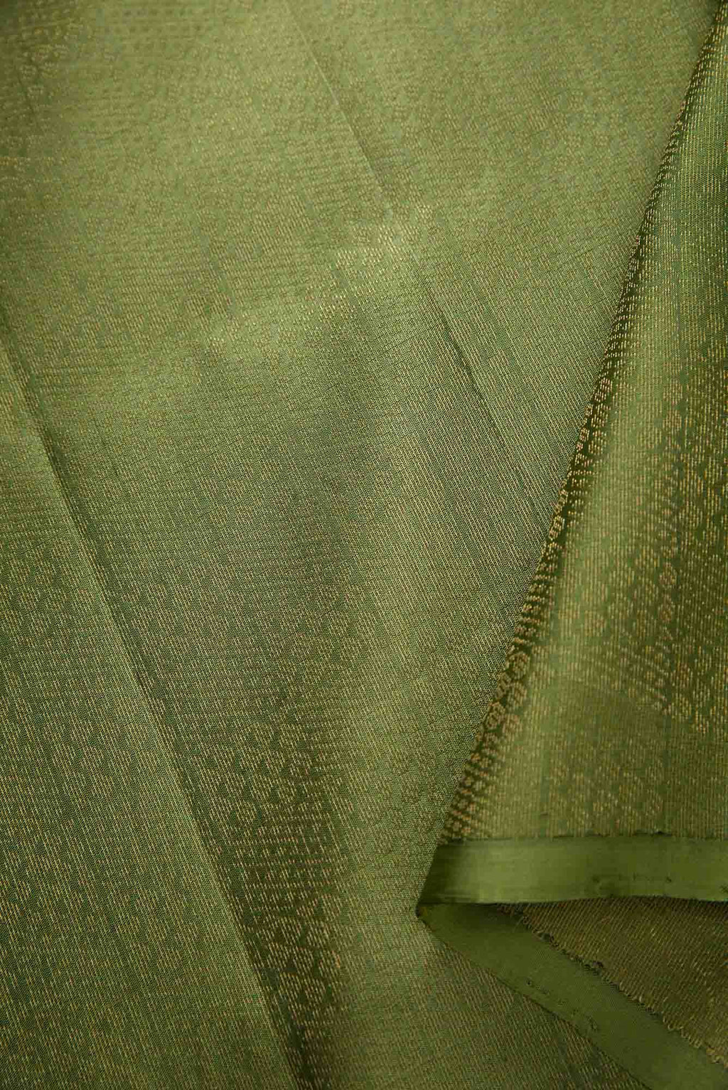Green Kanchipuram Silk Dress Material
