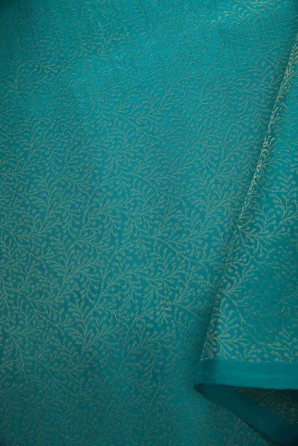 Blue Kanchipuram Silk Dress Material