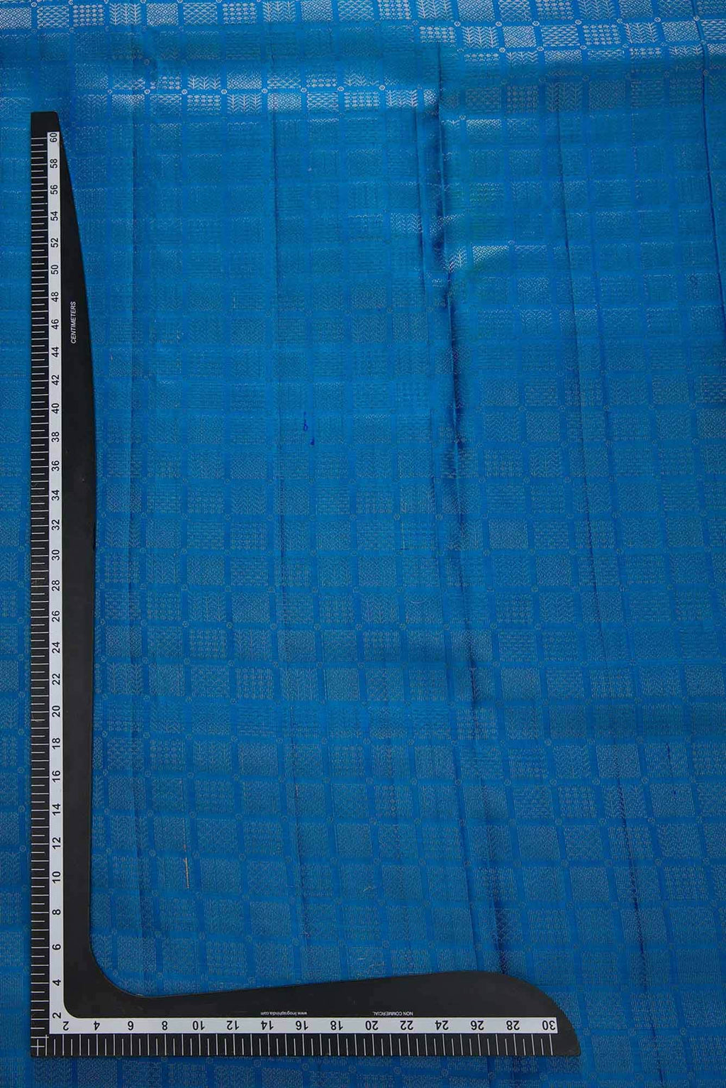 Blue Kanchipuram Silk Dress Material