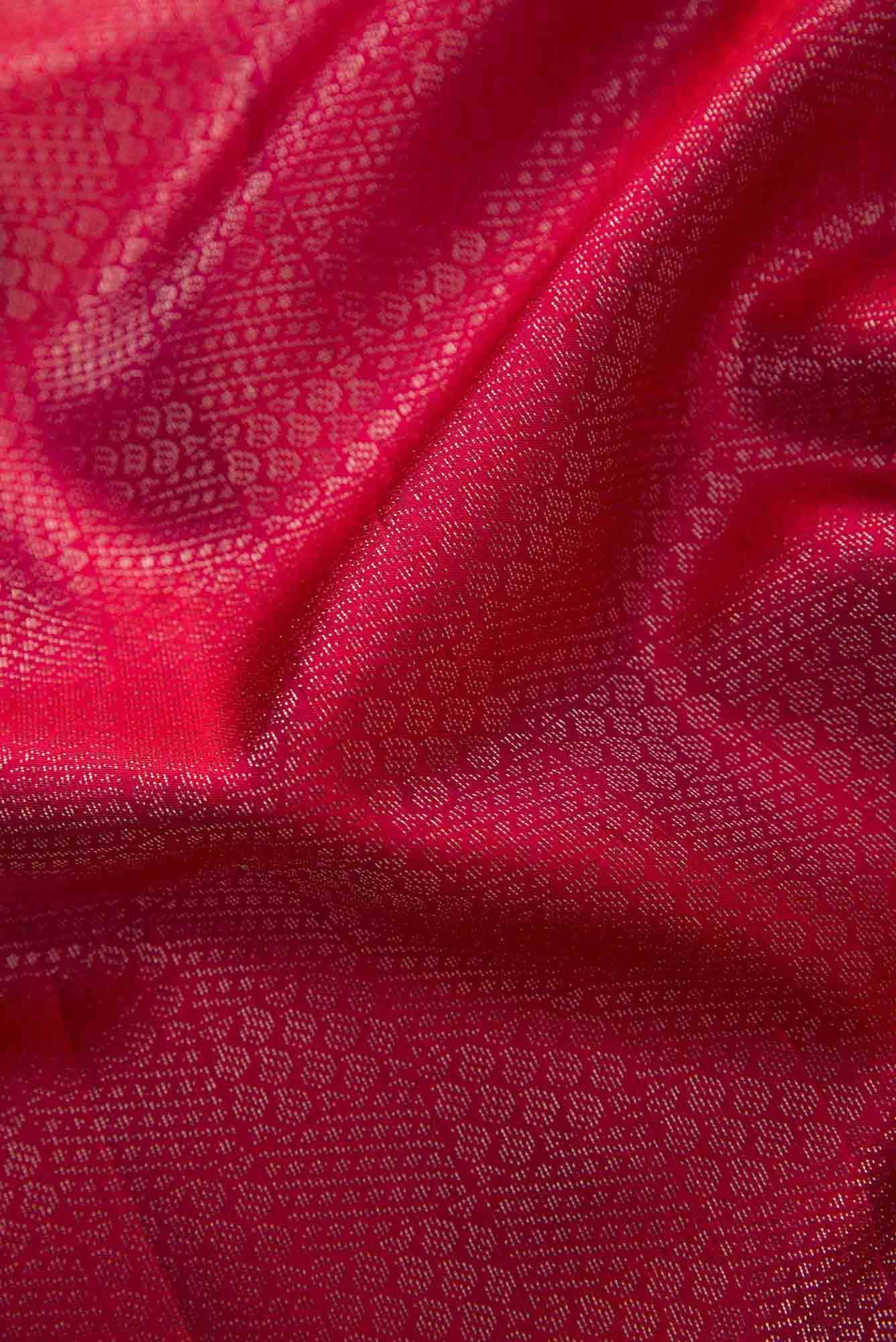 Pink Kanchipuram Silk Dress Material