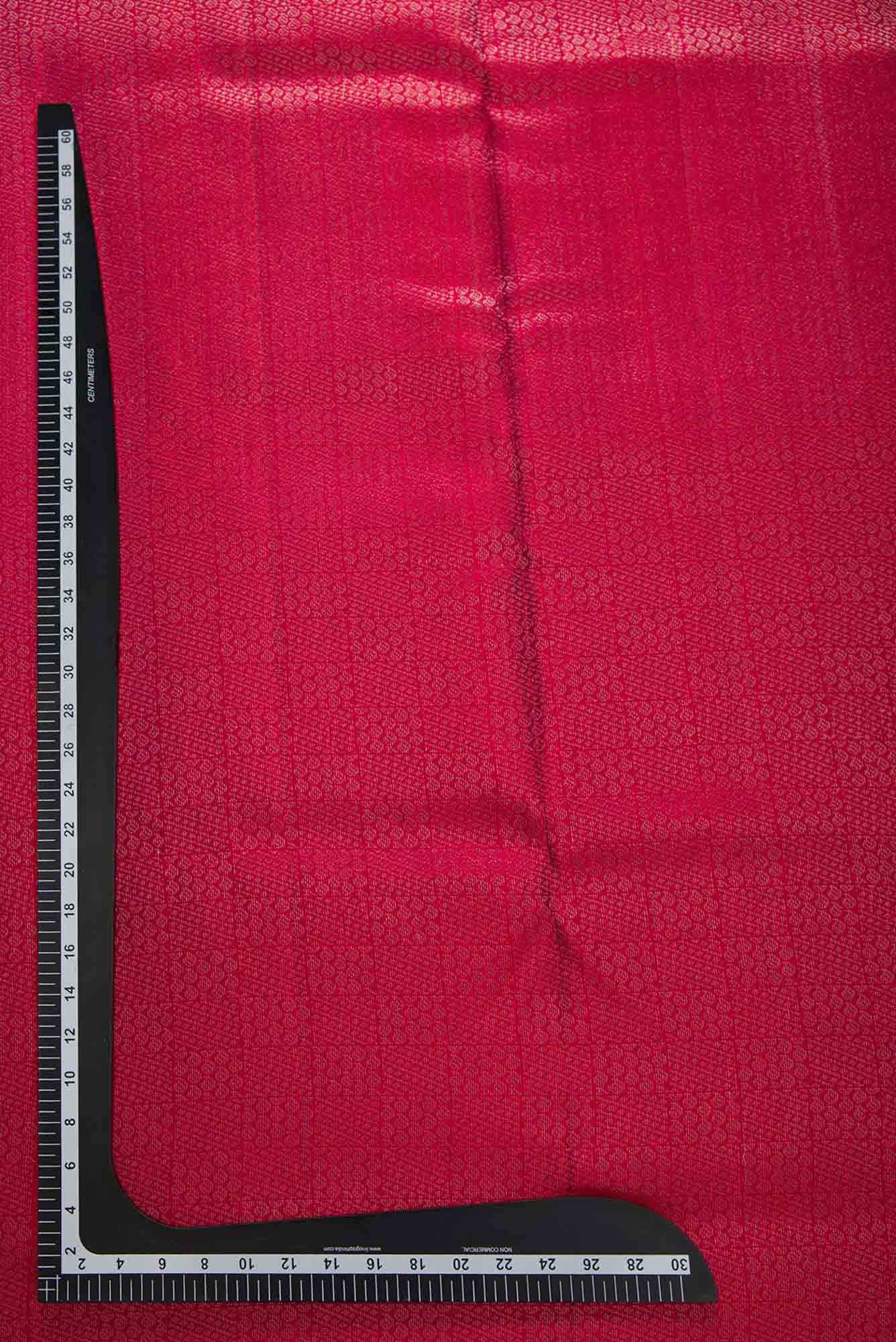 Pink Kanchipuram Silk Dress Material