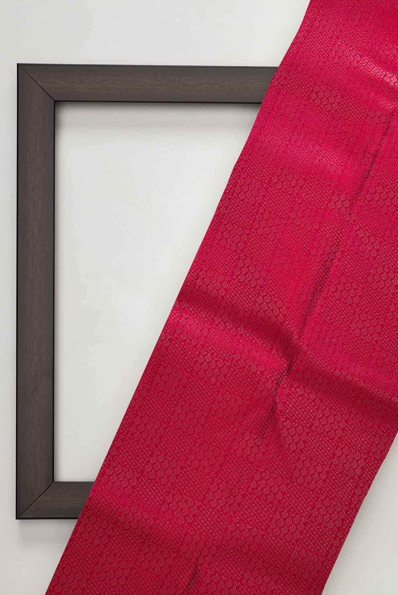 Pink Kanchipuram Silk Dress Material