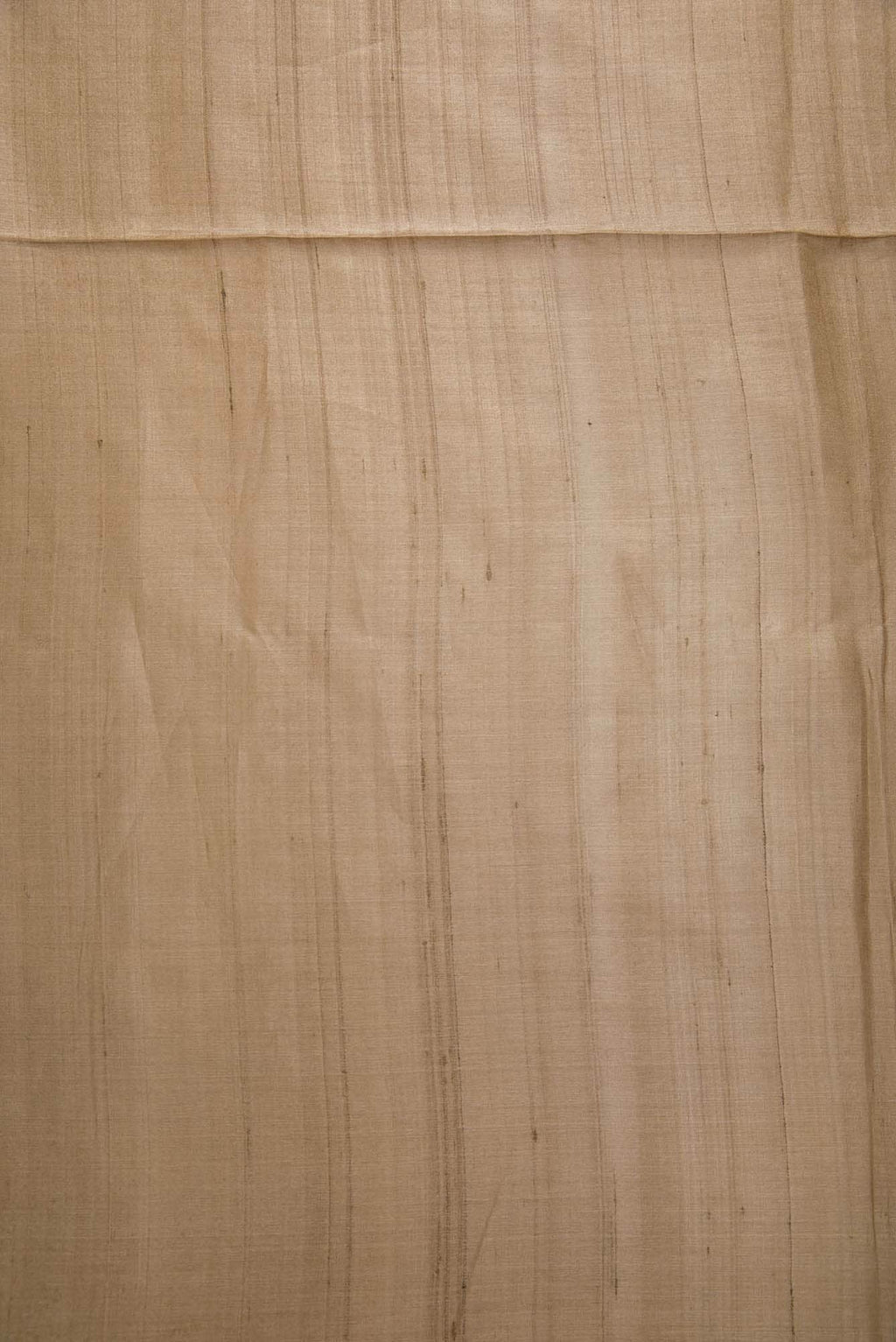 Brown Tussar Silk Dress Material