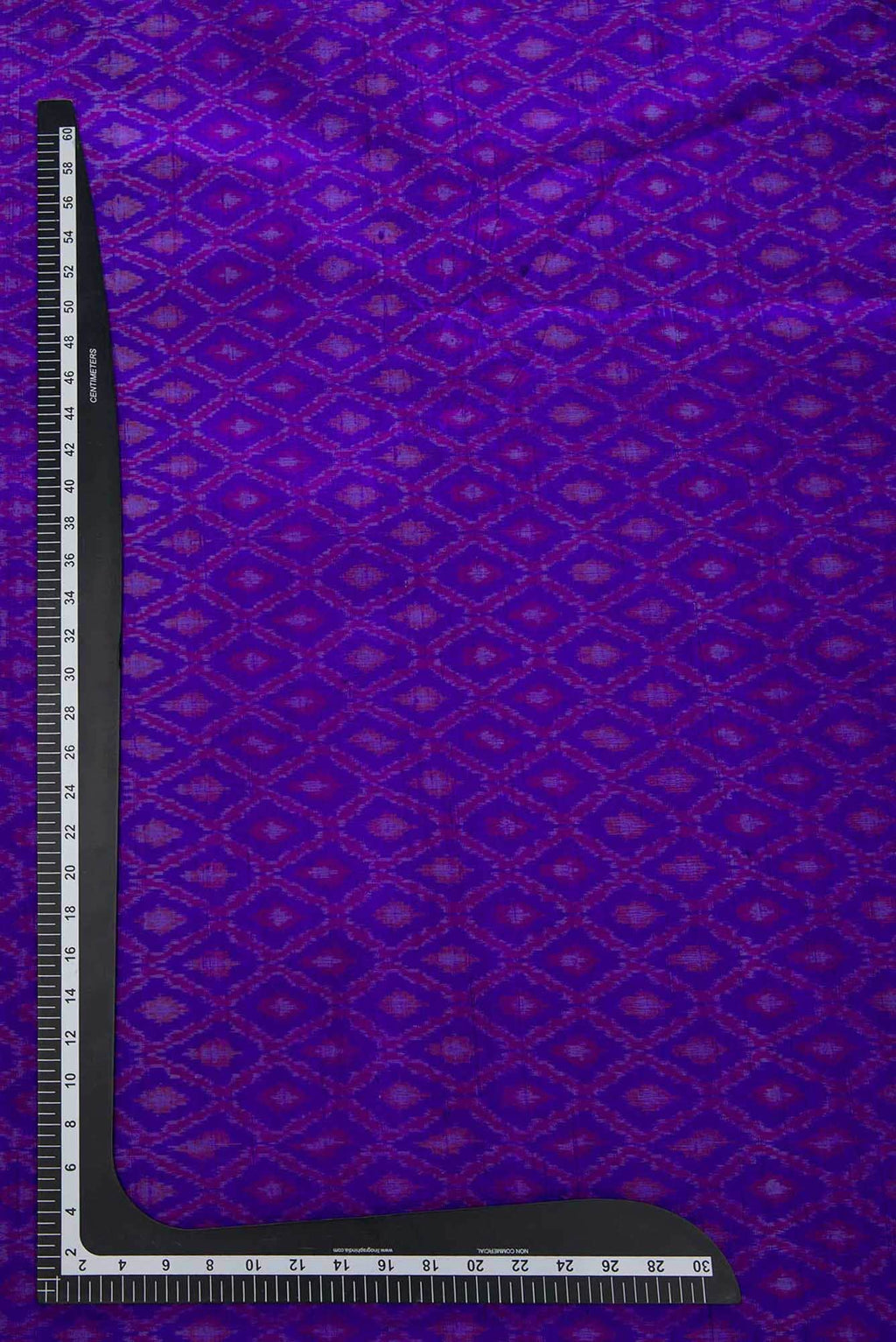 Royal Blue Raw Silk Dress Material