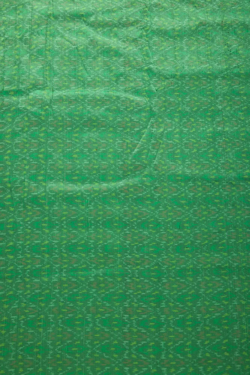 Green Raw Silk Dress Material