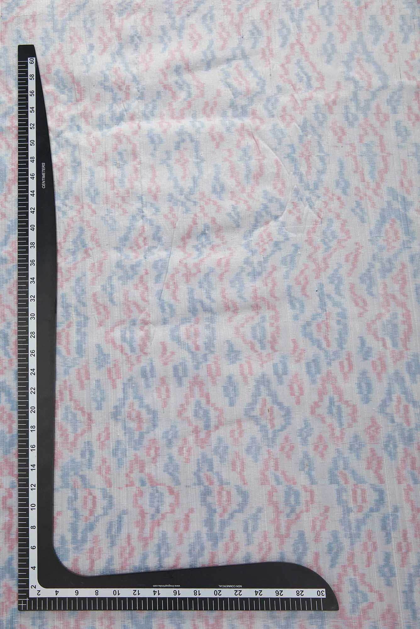 Grey Raw Silk Dress Material