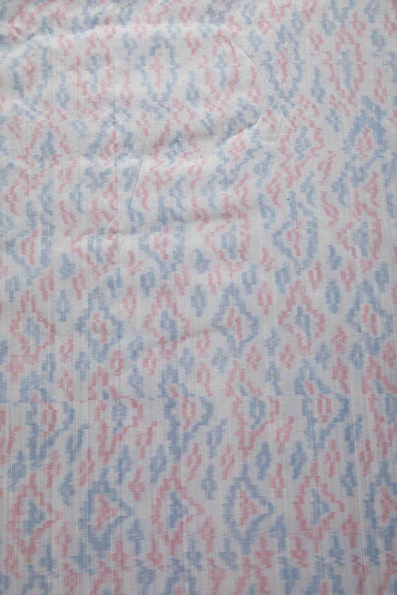 Grey Raw Silk Dress Material