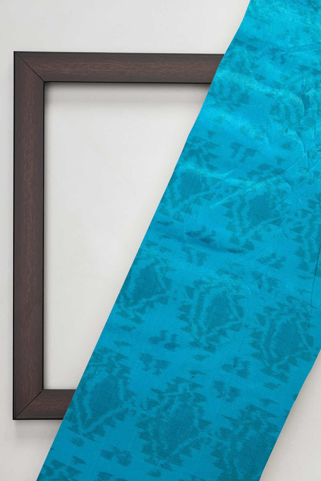 Sky Blue Raw Silk Dress Material